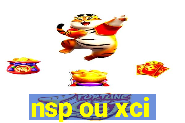 nsp ou xci